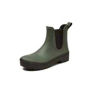 Gevavi Boots - 4200 dames enkelhoge laarzen SEBS groen/zwart
