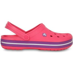 Crocs Crocband uniseks-volwassene Klompen klomp, Rood Popy Amethist, 42 EU
