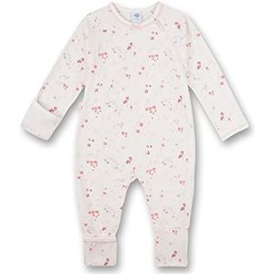 Sanetta Baby meisjes romper/overall beige pyjama voor kleine kinderen