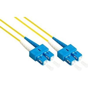 Good Connections OS2 LWL kabel - duplex - stekker SC naar Sc - singlemode 9/125 - verwisselbare polariteit - lichtgolf-geleider, glasvezel kabel, patchkabel - 30 m
