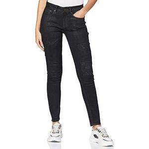 G-Star Raw dames Jeans 3301 Mid Skinny, Zwart (Black Radiant Cobler Restored B472-b997), 26W / 32L