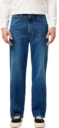 Wrangler - 112371018 - Spijkerbroek - Vintage Retro Blauwe Wassing - Loose Fit