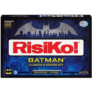 Spin Master - Uitgever van Games, Risk! Batman DC, strategiespel, bordspel, vanaf 10 jaar, Italiaanse versie