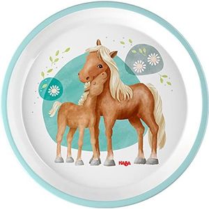 HABA 305700 - bord paarden, servies vanaf 2 jaar, 1 stuk (1 stuk verpakking)