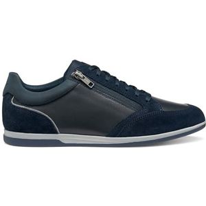 GEOX - Renan - Sneakers - Marineblauw - Leer