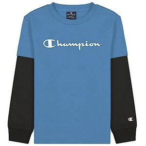 Champion American Classics Overlay Long Sleeve T-shirt voor jongens