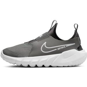 Nike Flex Runner 2 (GS), sneakers voor kinderen en jongens, Platte Pewter White Medium Ash Foto, 36.5 EU