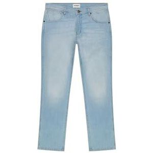 Wrangler - Greensboro II - Jeans - Blauw - Katoen/Polyester/Elastaan