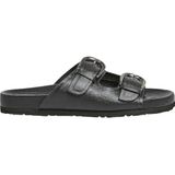 Pepe Jeans - Oban Block - Sandalen - Zwart - Leer - Anatomische Sandaal