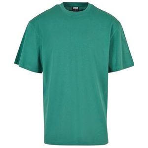 Urban Classics Basic katoenen T-shirt voor heren, ronde hals, verkrijgbaar in meer dan 20 kleuren, effen, maat S tot 6XL, leaf, XXL