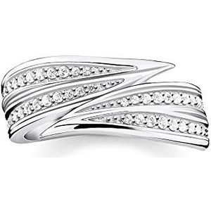 Sieraden Ringen Zilveren ringen Thomas Sabo Zilveren ring zilver elegant 