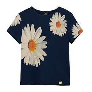 Desigual Ts_Danerys T-shirt voor meisjes, blauw, 14 Jaar