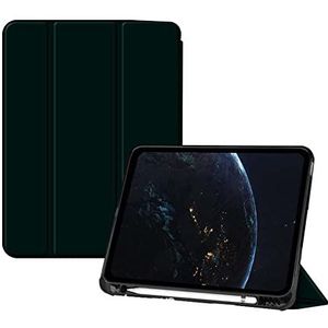 BXGH iPad 10.2 Case iPad 9e generatie 2021/ iPad 8e generatie 2020/ iPad 7e generatie 2019 Case, Slim Stand Hard Back Shell Beschermende Smart Cover Case voor iPad 10.2 Zoll- Schwarz