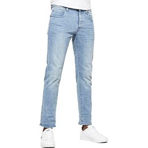 G-Star Raw 3301 Regular Straight Jeans Jeans heren,Blauw (Lt Aged),40W / 34L