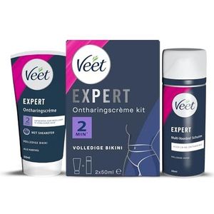 Veet - Expert - Ontharingscreme Bikini Kit 100ml (2 x 50ml)