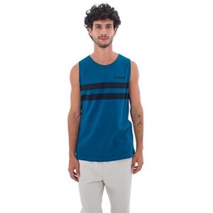 Hurley Oceancare Stripes Tank Blauw