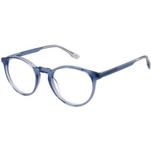 BOTANIQ Men's BIO-1130 brilmontuur Prescription Eyewear Frames, blauw, 49, blauw, 49