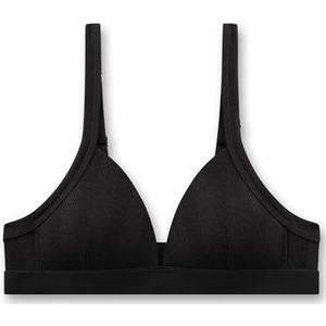 Meisjesbeha groen | Comfortabele en aangename zachte gewatteerde beha zonder beugel voor meisjes van viscose mix. Ondergoed met geweven band en verstelbare bandjes van RIPP-kwaliteit | meisjesbeha,