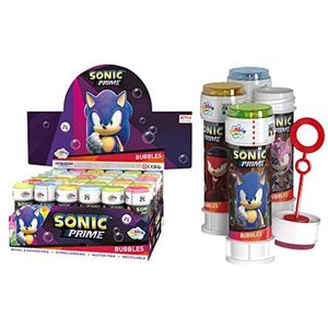 DULCOP - Pak van 36 Sonic Bubbles - Zeepbellen - 60 ml - 047338PA - Zwart - Plastic - Officiële Licentie - Kinder Speelgoed - Buitenspel - Vanaf 3 jaar