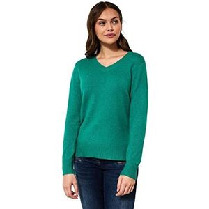 CECIL Dames B302097 Gebreide trui, smaragd groen, S, groen (smaragd green), S