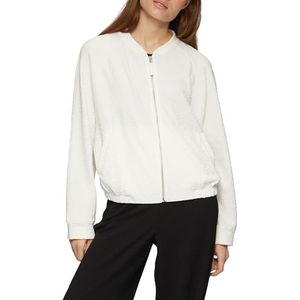 Tussenjas - Blouson - Effen - Losse Pasvorm - Elastische Taille/Zijde
