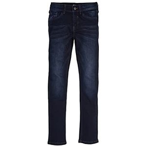 s.Oliver Jongens regular: jeans met waseffect, blauw 58z2, 146 cm (Slank)