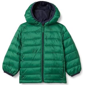 Amazon Essentials Lichtgewicht waterbestendige opvouwbare pufferjas met capuchon voor jongens, Groen, 9 jaar