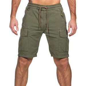 Alpha Industries Heren Ripstop Jogger Korte Broek Olive