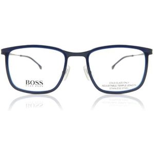 Hugo Boss Uniseks zonnebrillen, Ipq/21 Mttblu Blue, 55 cm