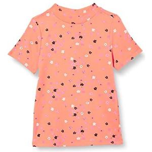 s.Oliver T-shirt voor meisjes, korte mouwen, oranje 20a4, 128/134 cm