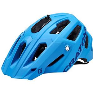 Cratoni Unisex - AllTrack helm voor volwassenen, blauw, S/M | 54-58 cm