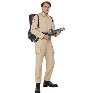 Ghostbusters Mens Costume, Jumpsuit & Inflatable Backpack, (XL)