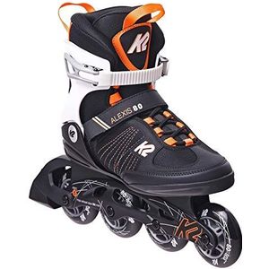 K2 Skates dames inlineskates ALEXIS 80, zwart - oranje, 30E0874.1.1.080