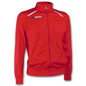 GEMS Engeland shirt met lange mouwen, rood/wit, XXXS, uniseks volwassenen, Rood/Wit