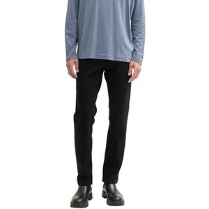TOM TAILOR Josh Regular Slim Jeans voor heren, 10270 - Black Black Denim, 29W / 32L