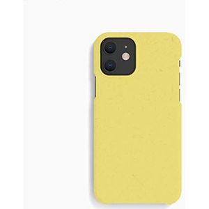 Wondee Milieuvriendelijke hoes, compatibel met iPhone 13, biologisch afbreekbaar, gemaakt van planten, hoes iPhone 13 Pro Max Yellow Neon