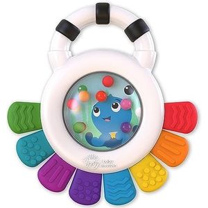Baby Einstein Outstanding Opus, octopus sensorische rammelaar & bijtring BPA-vrij speelgoed, koelbaar, bevordert het zien, horen en voelen, 12487, veelkleurig