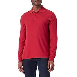 bugatti Heren 8130-25032 poloshirt, rood, standaard