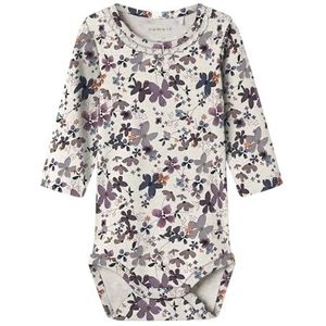 NAME IT Dames Nbfnaline Ls Body, Peyote Melange, Numeric_86, Peyote Melange, numeric_86
