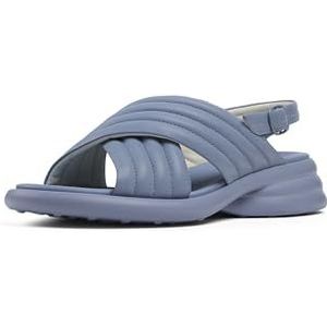 CAMPER Spiro K201494 X-strap sandalen voor dames, blauw 007, 40 EU, Blauw 007, 40 EU