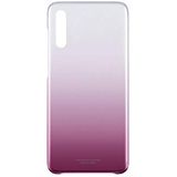 Samsung A70 Hard Beschermend Gradatie Smartphone Cover Case Duurzaam en Lichtgewicht Stijlvol Ontwerp - Roze