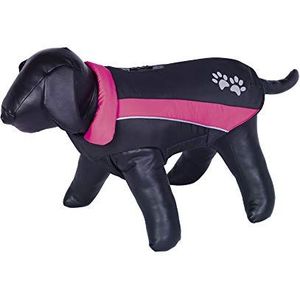 Nobby 65306 hondenmantel""SABI"" zwart-roze, 80 cm