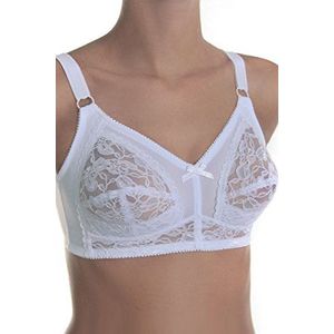Sassa Zachte beha voor dames, zacht functioneel, wit, 90C