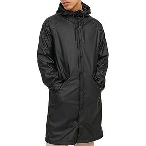 JACK & JONES JJEURBAN RAIN Coat NOOS regenjas voor heren, zwart, L, zwart, L