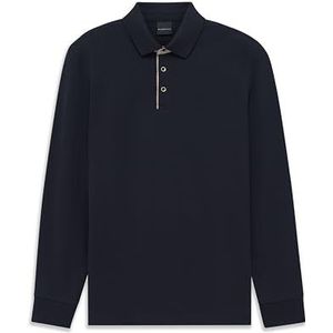 bugatti 8130-15030e polo, 390-marineblauw, L heren, 390-marineblauw, L