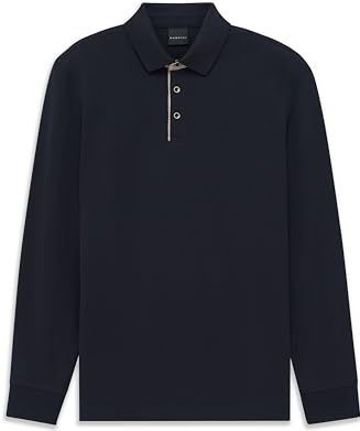 bugatti 8130-15030e polo, 390-marineblauw, L heren, 390-marineblauw, L