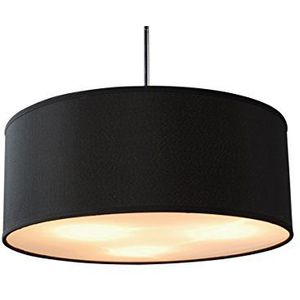 Els Banys Yute - Hanglamp met buitenkap, zwart