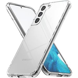 Ringke Fusion Compatibel met Samsung Galaxy S22 5G Case, Transparant Schokbestendig Bumper Hoesje - Clear