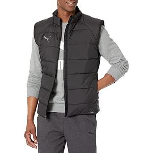 PUMA Teamliga vest voor heren, Puma, zwart, M
