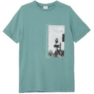 s.Oliver Junior T-shirt voor jongens met grafische print, 6553, 176 cm